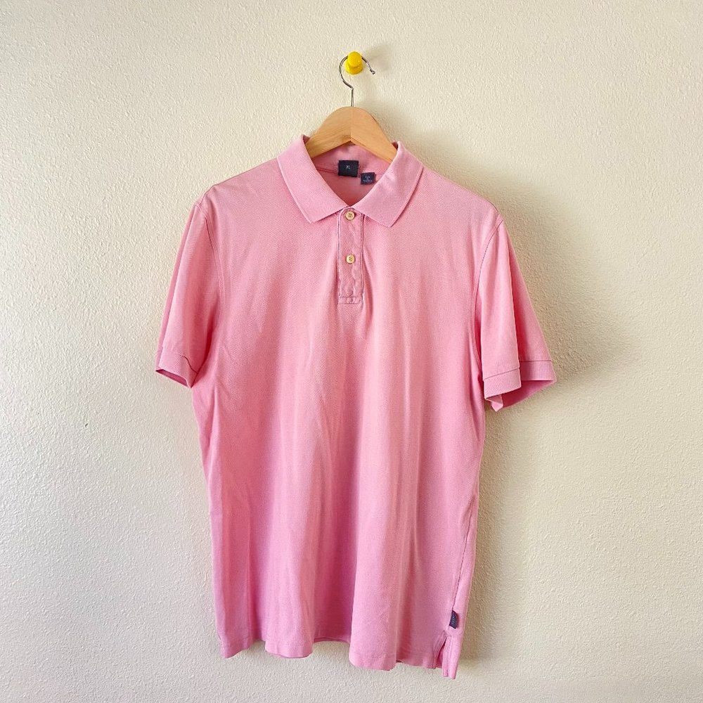Men Hugo Boss Polo T-Shirt Pink XL